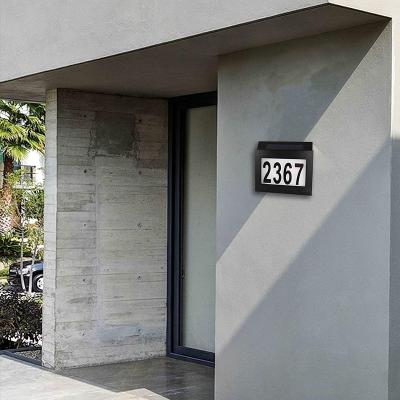 China Modern Solar House Numbers Light - 2 