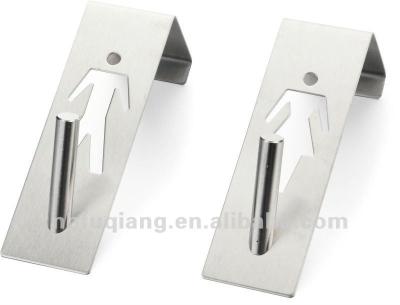 China Stainless Steel Pothook, Hanger, Over Door Hook Design, Wall Hook, Desk Hook, Man and Woman for sale