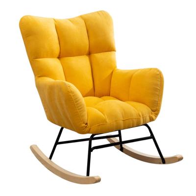 China Modern Style Living Room Furniture Leisure Extended Cheap Rocking Chair Sofa Chair for sale