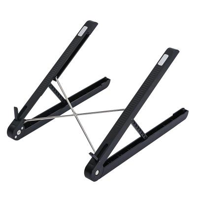 China (Size) Aluminum Alloy Portable Adjustable Foldable Laptop Table Notebook Laptop Lifting Cooling Stand for sale