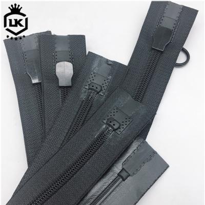 China Sustainable Waterproof Black Zipper With Nylon Teeth Use For Airtight Waterproof Zipper Bags for sale