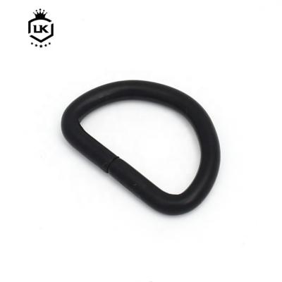 China LanKe Eco-friendly Black Metal Accessories Purse Chain D Clips For Jewelry Box Hardware Accessories for sale