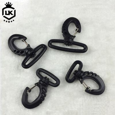 China Eco-friendly Fashion Swivel LanKe DIY Snap Hook Carabiner Plastic For Bag for sale