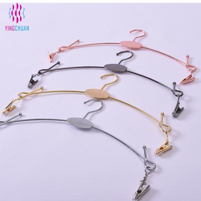 China Modern antique metal underwear hanger for lingerie display underwear swimwear bra display hanger for sale