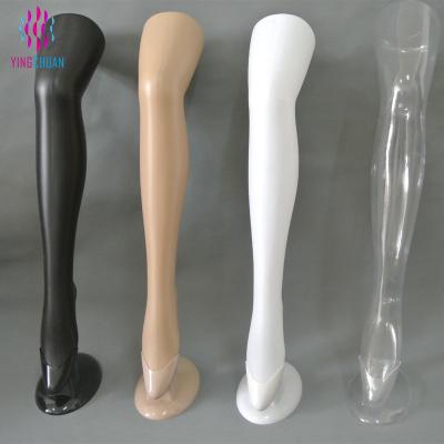 China Wholesale Cheap Inflatable Hot Plastic Female Mannequin Stocking Foot Stocking Foot Sale Long Legs for sale