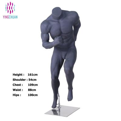 China Couple Shop Sports Male Fit Working Pose Mannequins for sale