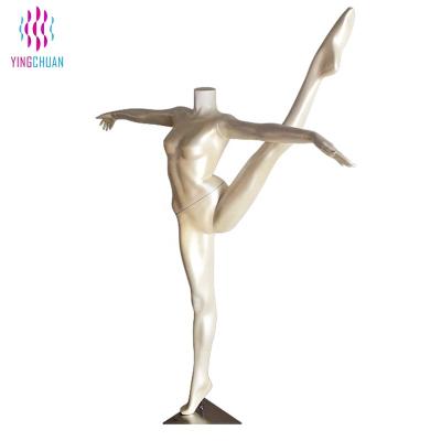 China Top Couple Sale Window Display Sports Female Yoga Mannequin for sale