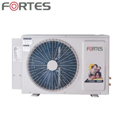 China Hotel air to water heat pump R32 3.5kw to 82kw heating or heating and cooling for sale