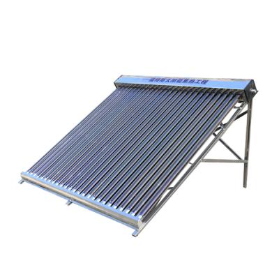 China Commercial System 25/50 Tubes Solar Sun Collectors Used For Heating System Home, School, Hotel. for sale