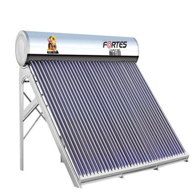 China Outdoor Hot Water Vacuum Tube Solar Water Heater For Home Or Commercial for sale