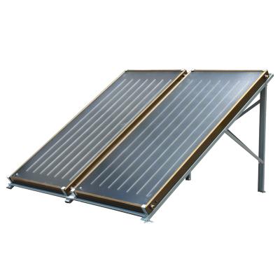 China Luxury Fortes Flat Panel Solar Heating Cooling Source Heat Pump Hot Air Water Heater for sale