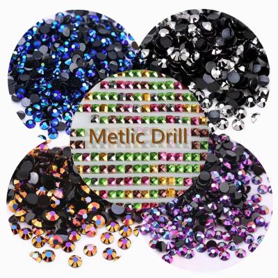 China DIY Diamond Painting R-003 Custom AB Resinstones 2.8mm Mosaic Beads Resin Stone Diamond Painting Round AB Drills for sale