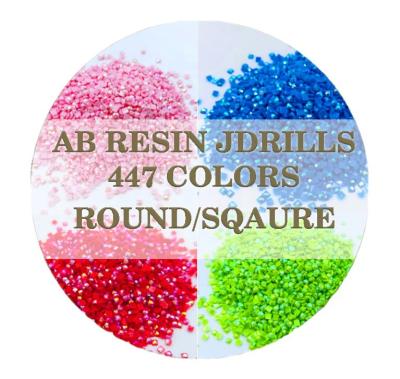 China New Classical/Post-modern high quality  Wholesale manufacturer Resin AB round drill of diamond painting for sale