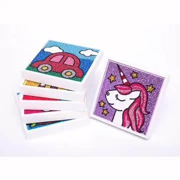 China Cartoon R-AA045-048 Spot Wholesale Custom Kids Wallet Mosaic Crystal Drills DIY Diamond Painting Coin Purse for sale