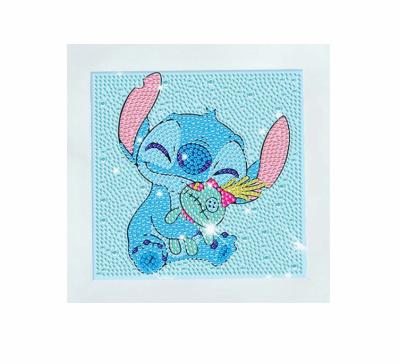 China Cartoon Children's Educational Handmade Cartoon Kid Diamond Painting With Picture Frame for sale