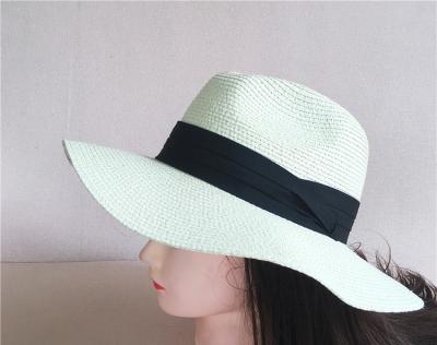 Chine Chapeau de paille coloré chaud du chapeau en paille 2017 avec le coffee&white 100% de haute qualité de couleur de paille de blé de vente en gros etc. à vendre