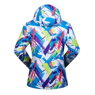 China 100% nylon2018 new Fashion Printing Bright Color Ladies Jacket Winter Ski  Workout Jackets Ski Jacket (size:s-xxl) for sale