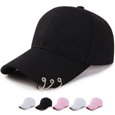 China High Quality New Fashion Casual Hip-hop rivets blank Sport Cap Custom Unisex Ponytail trucker hat colorwhite  size:adult for sale