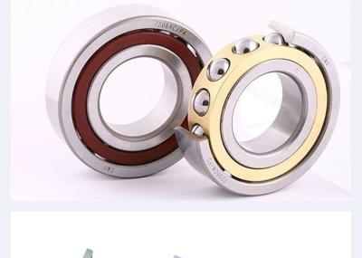 China P0 ZZ OPEN 7000AC Gcr15 Angular Contact Ball Bearings for sale