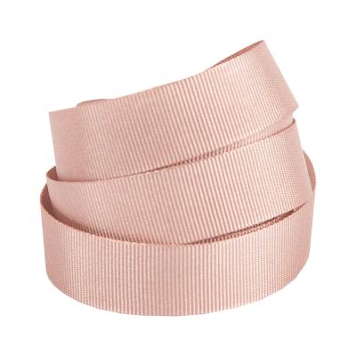 China Custom single face wire webbing ribbon with custom printed logo for sale