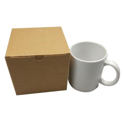 China Custom Coffee Mug Packaging Materials Recycled Shipping Foam 11oz 15oz Mailer Mug Shipping Box for sale