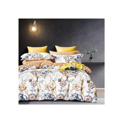 China Luxury 100% Cotton Duvet Cover Comforter Cover Modern Custom Home Bedding Coverlet 3D Printed Sheet Bedding Set for sale