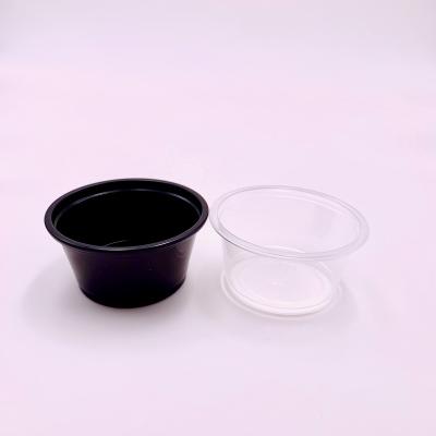 China Stackable Cup Custom Size Mini Sauce Plastic PP Cup Disposable for sale