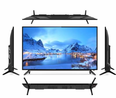 China Tempered Glass 32 Inch Smart TV Frame Border With Wifi And Bluetooth for sale