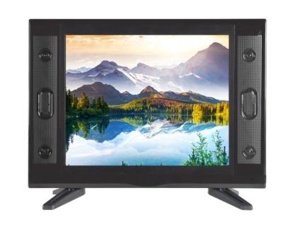 Chine 19 pouces LCD LED petit écran de télévision DC 12V Cabinet noir Avec Wifi à vendre