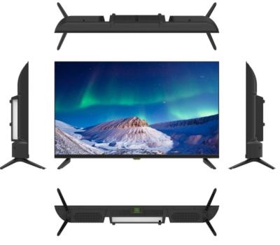 China Customizable 32 Inch Frameless Smart TV 2K LED Screen Black With Plastic Housing for sale