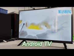 flexible speaker android system tv 32 inch smart tv for online meetings