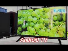 32 inch android smart tv frameless border 1080p resolution customized