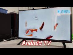 hifi 32 inch frameless smart tv uhd smooth operation with android system