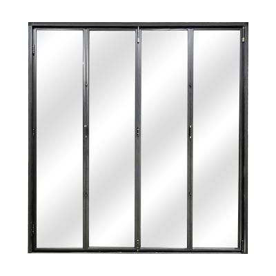 China Narrow Decoration Aluminum Alloy Profile Patio Luxury Side Folding Door for sale