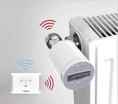 China Z-WAVE radiator heating system wifi thermostatic radiator valve for sale