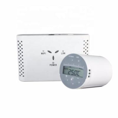 China Wifi control wifi thermostatic radiator valve with tuya APP control for sale