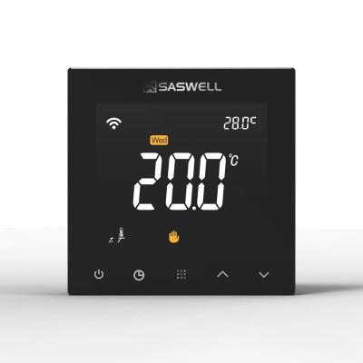 China Modern Housing Floor Heating Thermostat Easy Wifi Room Heat Thermostat for sale