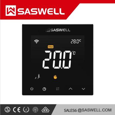 China SAS922WHL-7W-S-WIFI SASWELL programmable evergy saving WIFI wifi room smart home programmable thermostat for sale