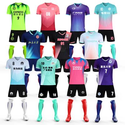 China Wholesale Advanced Customization Football Jersey Sets And Club Team Jersey Football Uniform for sale