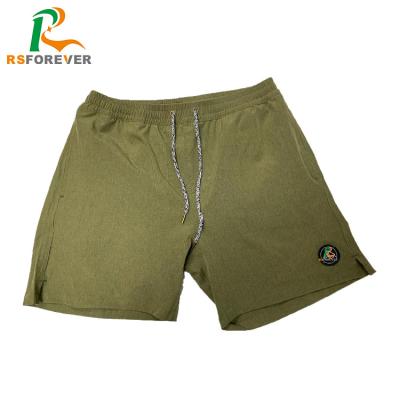 China Hot Selling Plus Size Solid Color 92% Polyester 8% Spandex Sports Gym Shorts For Men for sale