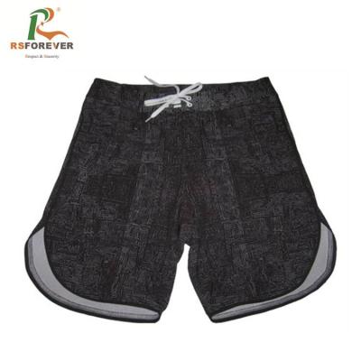 China QUICK DRY Printed Recycled 4 Way Stretch Mens Board Shorts Swim Trunk Quick Dry Boardshorts Wholesale Custom Made for sale