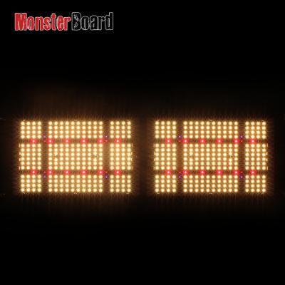 China FLOWER 240w led grow light 2700k lm301b with UV IR monster board grow light board for indoor plants for sale