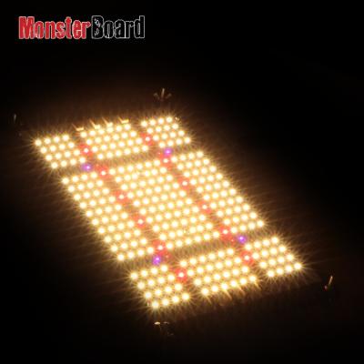 China FLOWER Geeklight 120w grow lightest board monster board v4 with UV IR switches led grow light lm301h osr xpe 660nm for sale