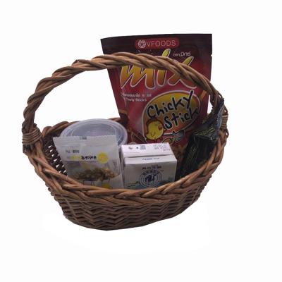 China Sustainable Wicker Gift Basket for sale