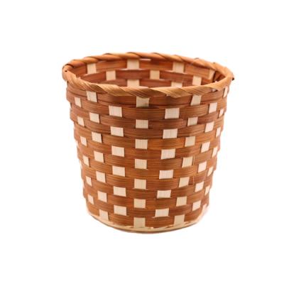 China Sustainable New Hot Selling Small Bamboo Appealing Empty Luxury Gift Baskets For Gifts Packing for sale