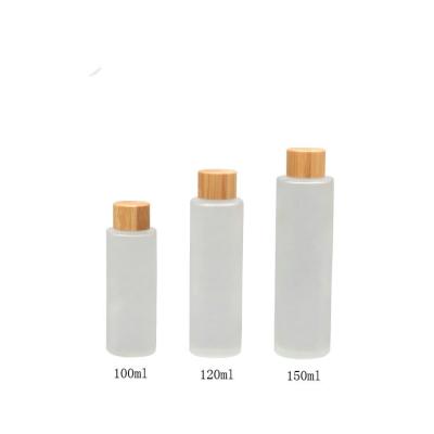 China 40/410 120ml 41mm Glass Cosmetic Bottles 4 Oz Clear Glass Spray Bottles SGS for sale