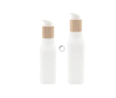 China 100ml 24/415 Glass Airless Pump Bottles 4 Oz Cosmetic Containers 24mm for sale