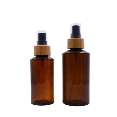 China 18/410 200ml 18mm Plastic Cosmetic Bottles With Lids UV Protection PETG for sale