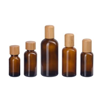 China Amber Decorative 18 410 Essential Oil Dropper Bottles 10ml 18mm for sale