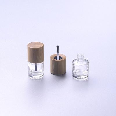 China 10ml Glass Nail Polish Bottle 57mm 28mm 5ML Empty UV Gel Polish Bottles for sale